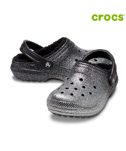 [크록스] 클래식 글리터 라인 클로그 205842-067 M8W10